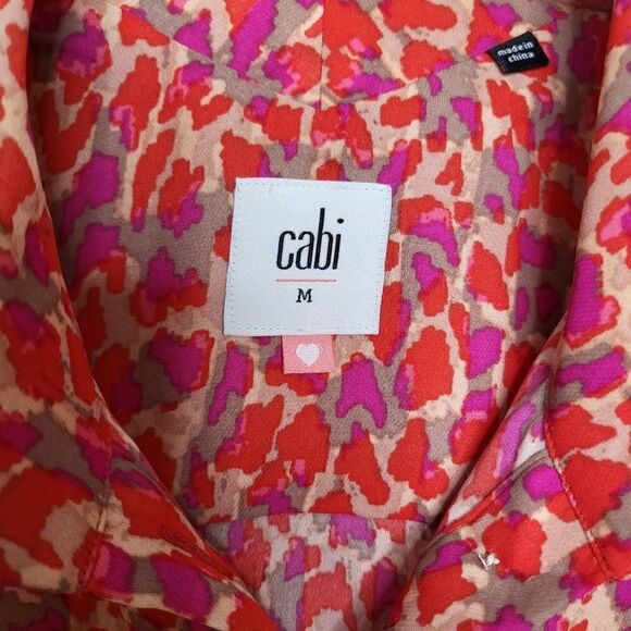 Cabi Sleeveless Collared Button Down Blouse Size Medium - Picture 8 of 9